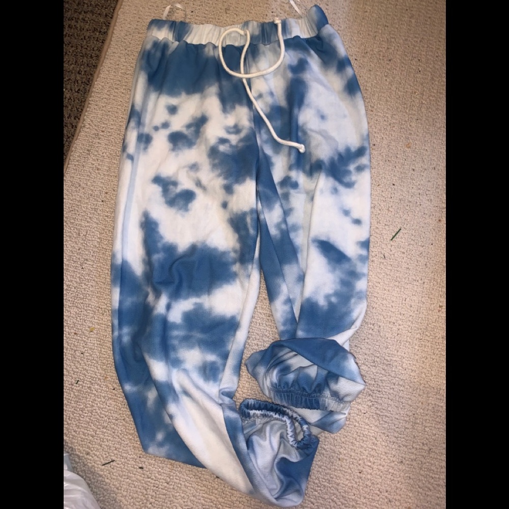 shein tyedye sweatpants